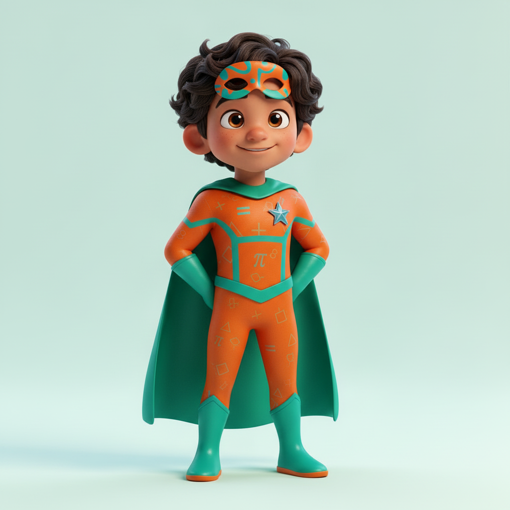 Kai, The Problem Solver wearing a Halloween costume