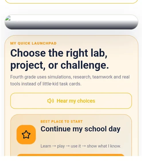 Young Learner Launchpad inside Learn4Legacy